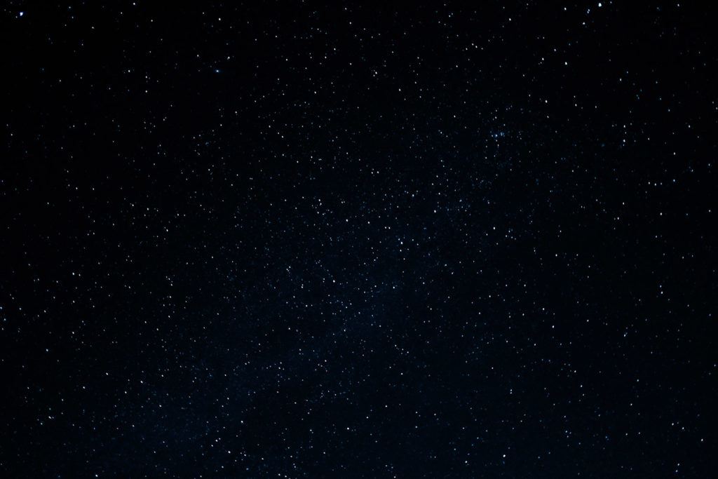 FUJIFILM X100Fで撮影した鶴姫公園の星空
